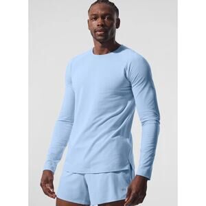 ALO Vapor Mens Crewneck Long Sleeve Small